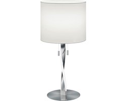 Tafellamp Trio Leuchten Nandor nikkel