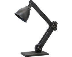 Tafellamp Zwart Geblakerd Sunburn Black - Afmeting. 50x15x45 cm - Merk. By Mooss