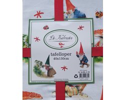 Tafelloper - Rien Poortvliet - De Kabouter - Tafelen - Koken - 40x150cm