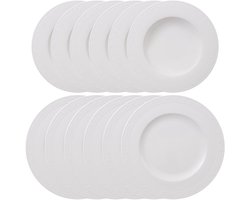 Tafelservice White Pearl Set van 12