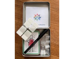 Tafelset blikje modikaarten