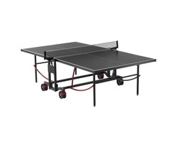 Tafeltennistafel - Opvouwbare Pingpongtafel Complete Set - Draagbaar - Snelklemnet - Vergrendelbare Grote Wielen - Montage In 10 Minuten
