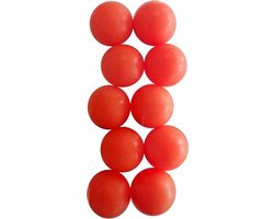 Tafelvoetbalballen 10 Stuks Oranje