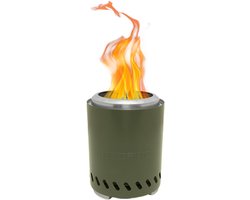 Tafelvuur voor Buiten - Compact in Groen, Ø21 x H24,5 cm