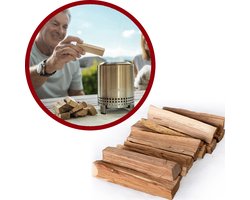 Tafelvuurkorf hout | Solo Stove Mesa XL Hout | 5 kilogram | Tafel vuurkorf houtjes | STOCERS