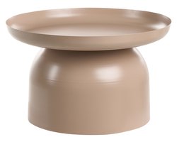 TAGGART - Salontafel - Taupe - IJzer