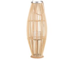 TAHITI - Lantaarn - Lichte houtkleur - Bamboehout