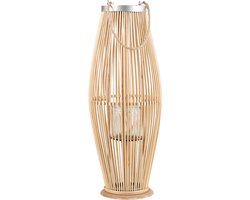 TAHITI S - Lantaarn - Lichte houtkleur - Bamboehout