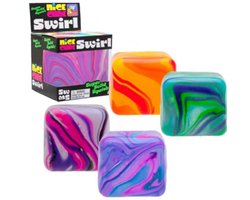 Taishengda - Grote fidget-speeltjes: zachte stresskubus - Reusachtige sensorische stressbal in de vorm van een ijsblokje voor kinderen en volwassenen, antistressspeeltje, fidget-speeltje voor , zachte fidget-speeltjes (zoals afgebeeld, 4 stuks)