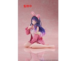 Taito Prize Oshi no Ko PVC Statue Desktop Cute Figure Ai (Rabbit Room Wear ver.) 13 cm Beeld