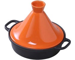 Tajine Kookpot - Stoofpot - Langzaam Koken - Uniek Condensatie Systeem - 24 cm - Groen