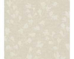 TAKKEN EN BLOEMEN BEHANG | Modern - grijs beige taupe - A.S. Création Nara