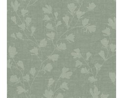 TAKKEN EN BLOEMEN BEHANG | Modern - groen - A.S. Création Nara