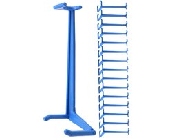 Takkenspreiders Fruitbomen - Vormklemmen Takken - Boomvorming Ondersteunen - Ergonomisch Ontwerp - 20 Stuks - Blauw