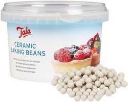 Tala Keramische Bakbonen 700 gram – Herbruikbare Bakparels voor Blindbakken – Taarten en Quiches