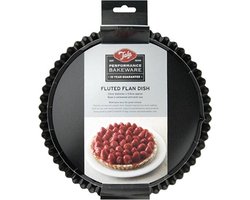 Tala Performance - Geribbelde Bakvorm - 23 x 3,5 cm - Losse Bodem - Non-stick - Ovenbestendig - Tarte Tatin & Quiche