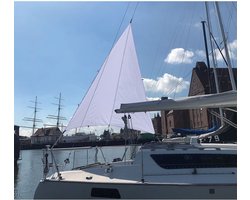 Talamex Triangular Zonnescherm Wit 336 x 336 x 290 cm
