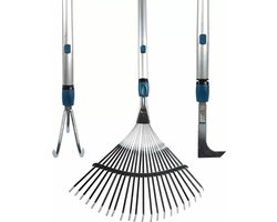 Talen Tools – Tuingereedschap combisysteem – 3-in-1 – Gazonhark – Tuinkrabber – Voegenmes