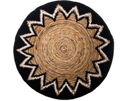 Tali wand mand / tafel mand zwart Small