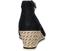 Tamaris dames espadrille - Zwart - Maat 38