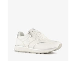 Tamaris dames sneakers wit zilver