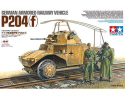Tamiya Modelbouwpakket Militaire voertuigen - 32413 P204(f) Railway with 2 Figures Plastic - 1:35 - Modelbouw
