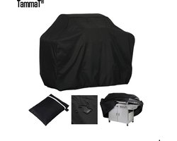TammaT - BBQ Hoes - Waterdichte beschermhoes - UV bescherming - Maat S 145 x 61 x 117 cm - Met trekkoord