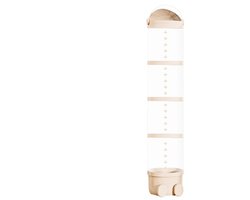 TamTrade Knuffel opberger - Organizer - Opberger - Beige - Stapelbaar ontwerp - Modulair systeem - Opslagcapaciteit van 125L