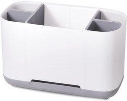 Tandborstelhouder Elektrische tandenborstelorganisator Badkamer Tandborstelstand Tandborstelhouder Tandborstelbekerhouder met afvoergat Anti-slip Bottom voor badkamer wastafel