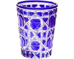 Tandenborstelbeker - Opbergbeker - Badkamer Organisatie - Kleurrijk Glas - 50 Gram - Paars