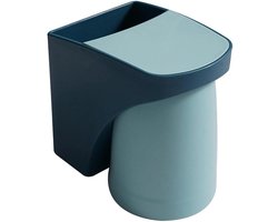 Tandenborstelbekerhouder - Opbergbeker - Badkamer Organisatie - Set van 4 - 11.5 x 10.5 x 8 cm - Multicolor