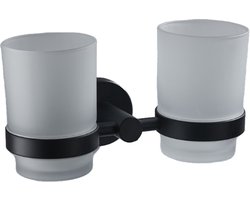 Tandenborstelhouder - Badkamer Accessoires - Bekerhouder Zwart