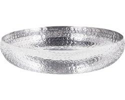 TANIS - Decoratieve schaal - Zilver - Aluminium