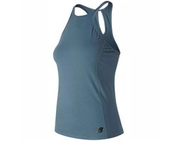 Tanktop New Balance Women Rally Tank Light Petrol-XS