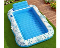 Tanning bed - Tanning pool - Opblaasbare ligstoel voor volwassenen - Opblaasbare ligstoel met drijflichaam - De beste keuze voor zomers waterplezier - 190x120CM