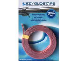 Tape voor gordijnen - Voorkomt vastzitten van ringetjes aan gordijnroedes - 3m