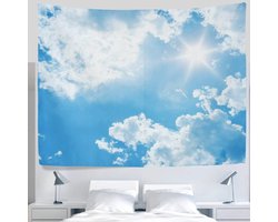 Tapestry - Blue Sky - Wanddecoratie voor Slaapkamer - Woonkamer Decor (200x150cm)