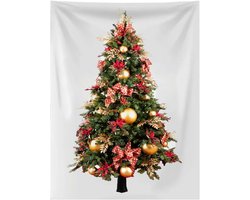 Tapestry wanddecoratie kerstboom 60x40" - flanellen wandtapijt met verlichting - perfecte kerstdecoratie - SnelShoppen