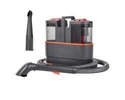 Tapijtreiniger - Draagbare Meubel- en Vlekkenreiniger - 1,5 L Schoonwatertank & 0,8 L Vuilwatertank - 11,5 kPa Zuigkracht - Wassen en Zuigen - Voor Tapijt & Bank
