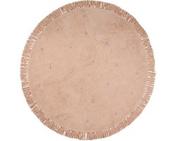 Tapis Petit Nora Vloerkleed Flower 130 x 130 cm