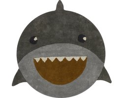 Tapis Petit Round Rug Vloerkleed 110 x 110 cm Shark