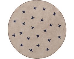 Tapis Petit Vloerkleed Jort Ø130cm - Beige