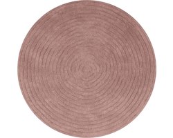 Tapis Petit Vloerkleed Robin - Vintage Pink - 150 x 150 cm
