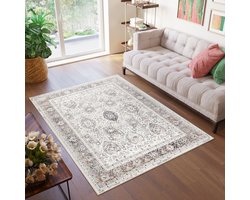 Tapiso Valley Vloerkleed Vintage Tapijten Woonkamer Laagpolig Maat- 200x300