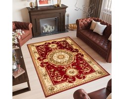 Tapiso Yesemek Vloerkleed Rood Oriental Tapijt Maat- 250x300