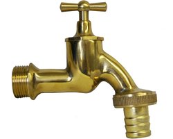 Tapkraan Messing 3/4"