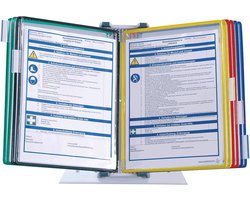 Tarifold tafelstandaard, 10 informatieborden, 5 opzetstuk, 4 Pluggers