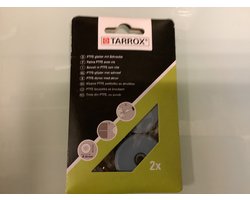Tarrox PFTE meubel glijder met schroef.voor harde vloeren sterk kunststof bescherming voor stoelen.