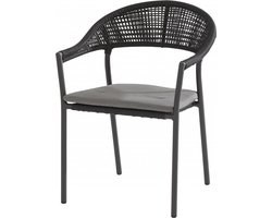Taste 4SO Sienna stapelbare tuinstoel - mid grey