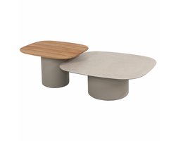 Taste by 4 Seasons Demi loungetafels 50x60 cm en 70x80 cm cloud - set van 2
